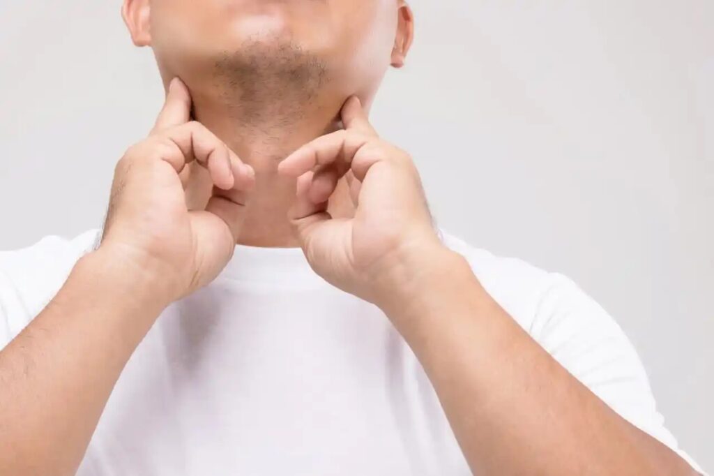 Nódulo no pescoço em adultos