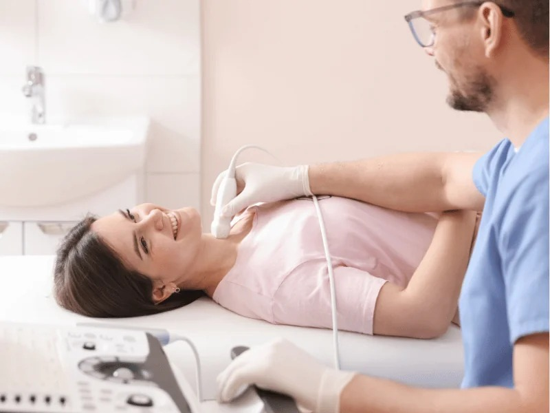 Ultrassom da tireoide
